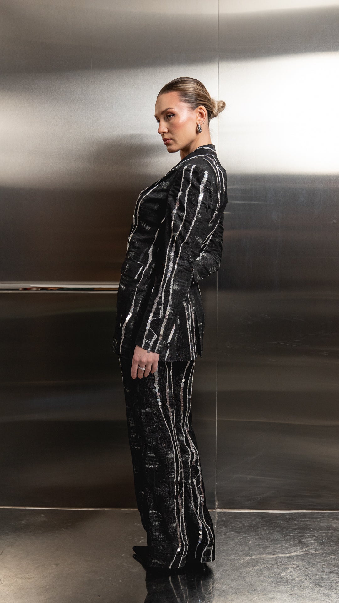 Midnight Line Suit Pants