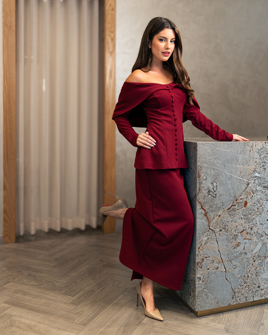 Burgundy Belle Set
