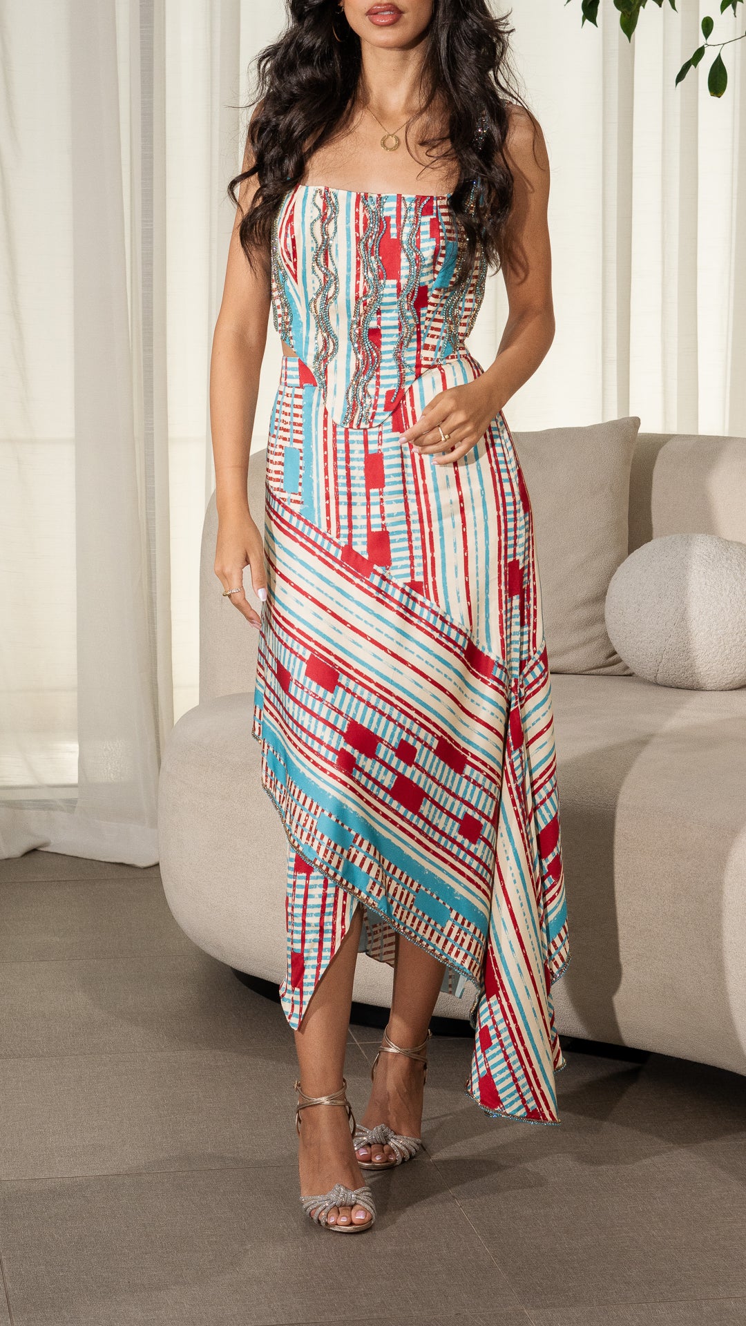 Road Lines Skirt (set ) طقم