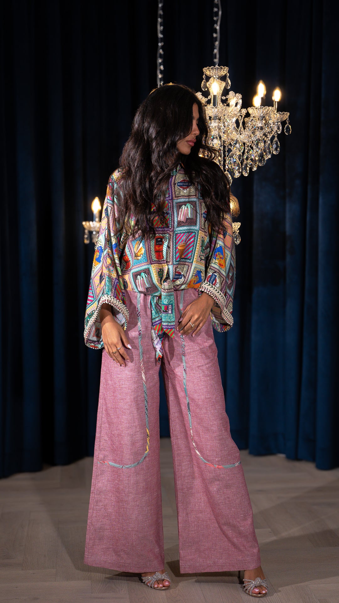 Cape Cubes Shirt (set ) توب