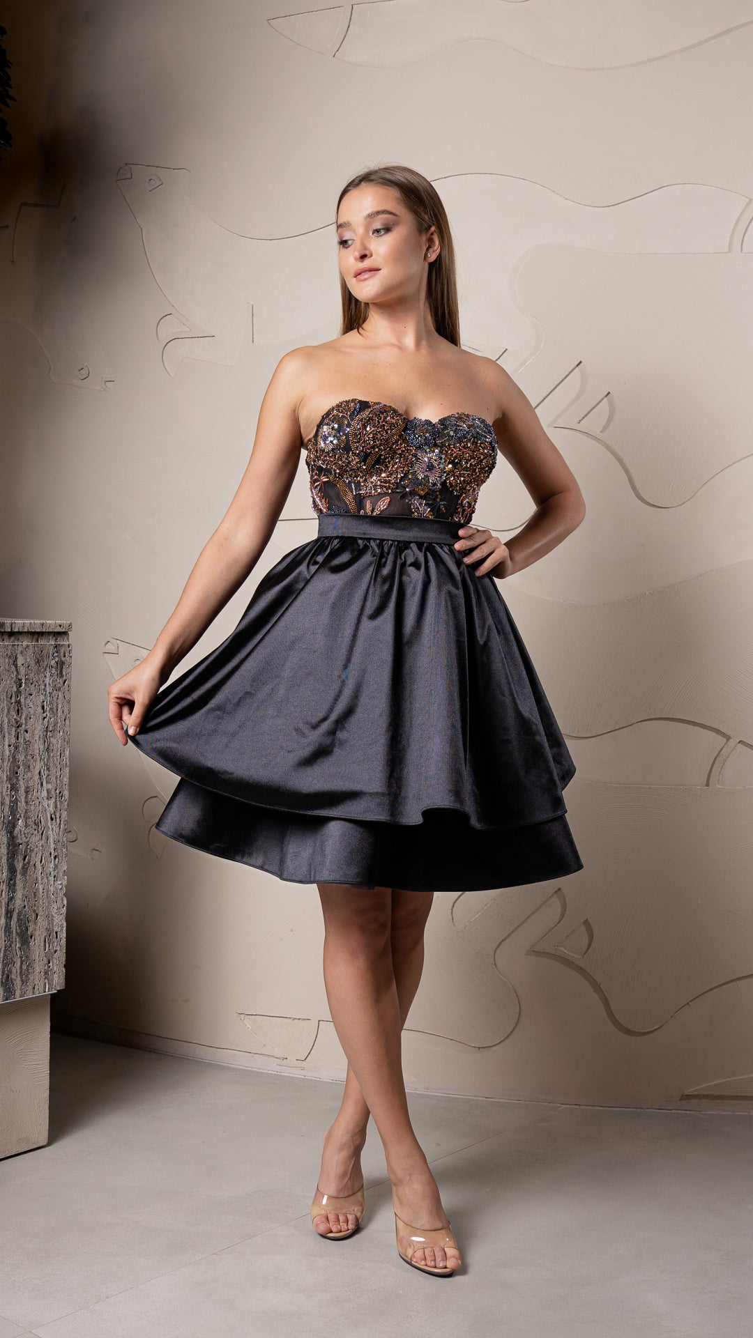 Dream Embroidery Gown فستان سهرة