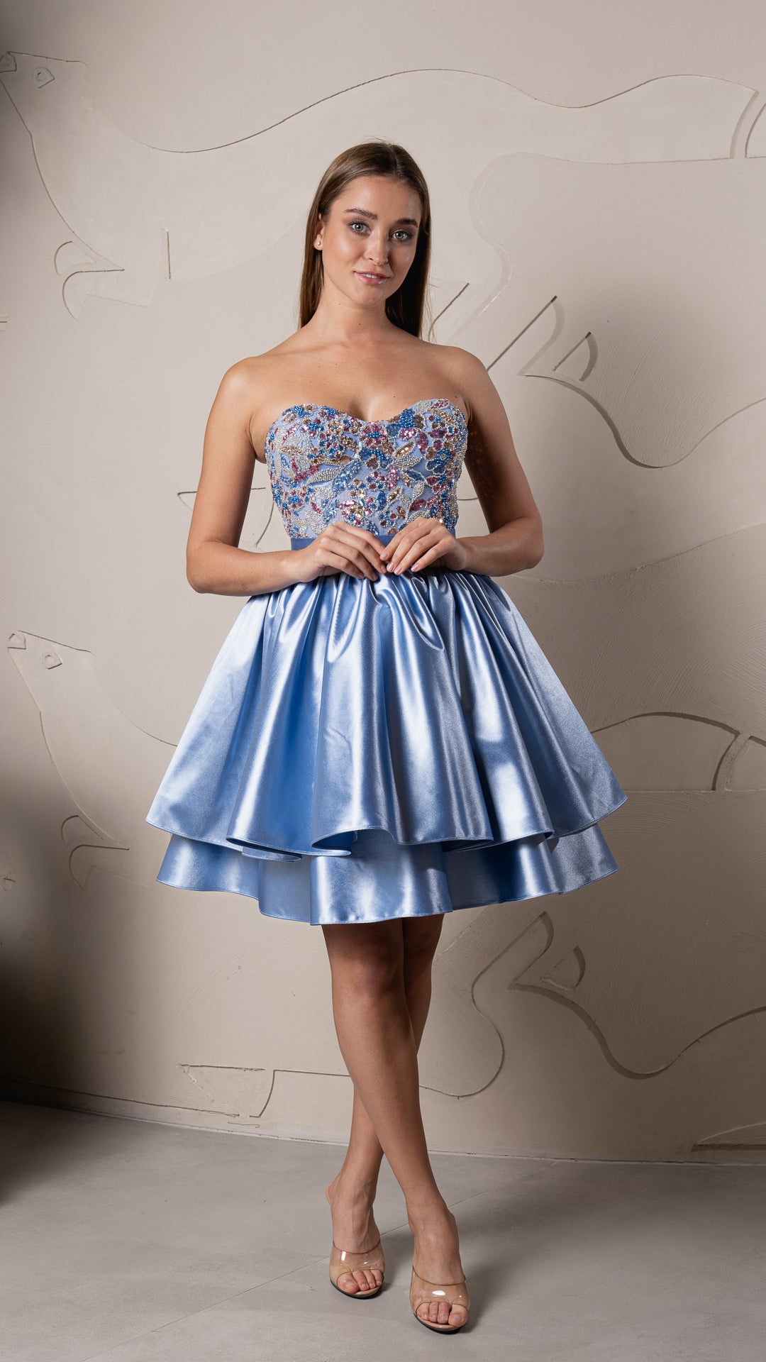 Dream Embroidery Gown فستان سهرة