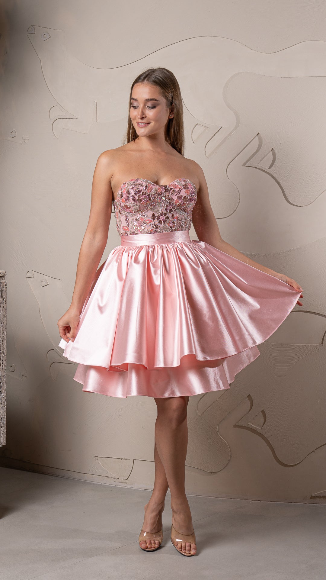 Dream Embroidery Gown فستان سهرة