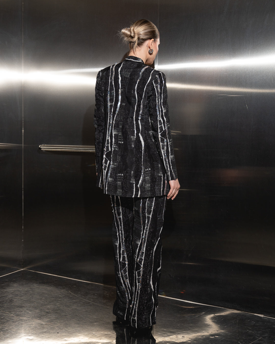 Midnight Line Suit Pants