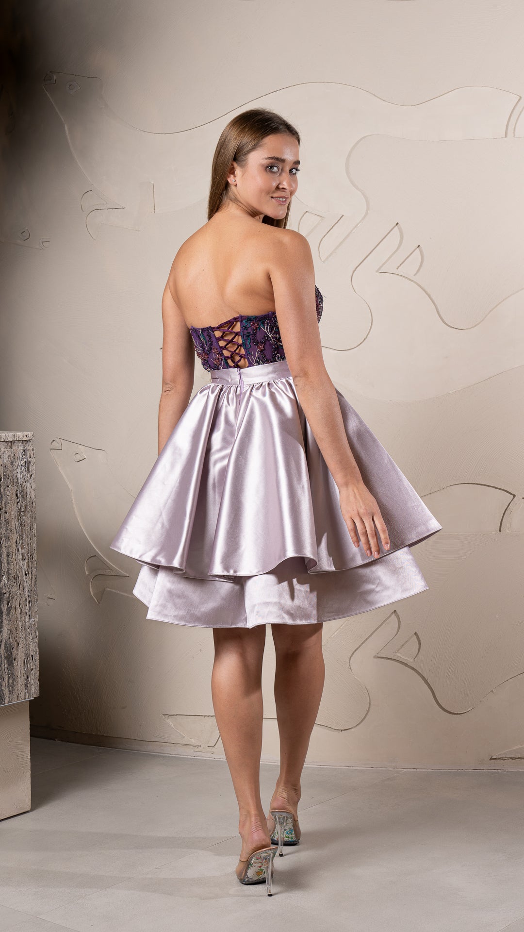 Dream Embroidery Gown فستان سهرة