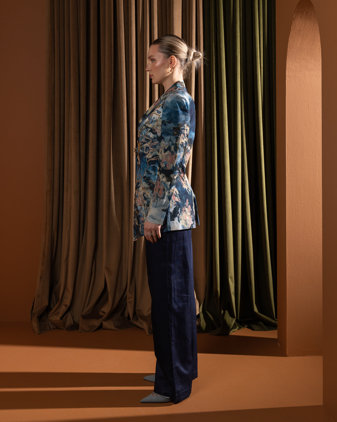 Watercolor Muse Blazer