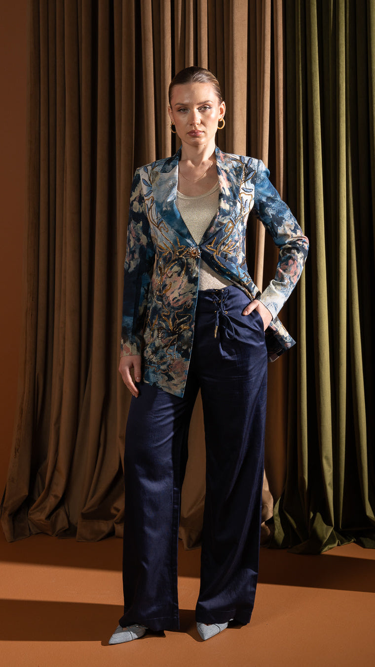 Watercolor Muse Blazer