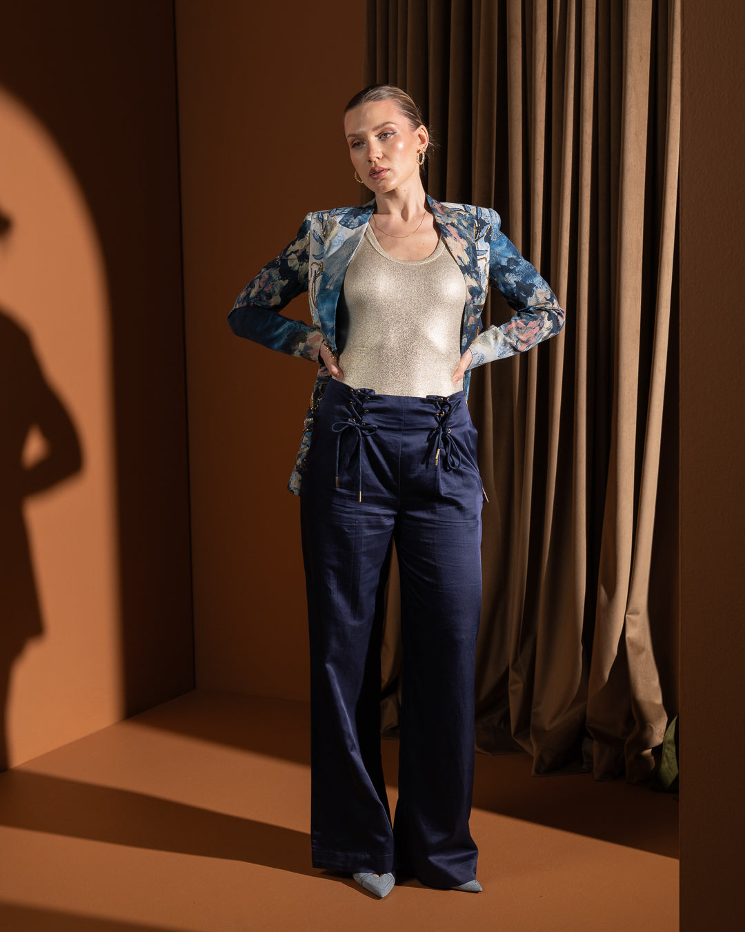 Watercolor Muse Blazer