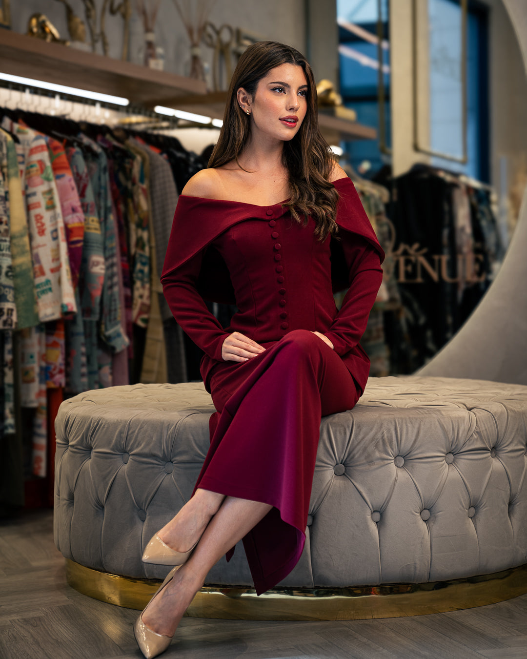 Burgundy Belle Set