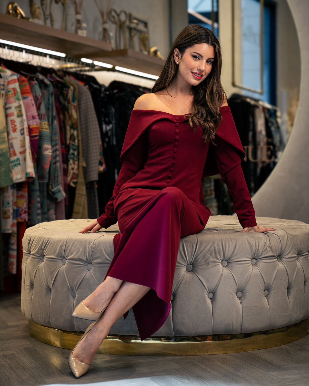Burgundy Belle Set