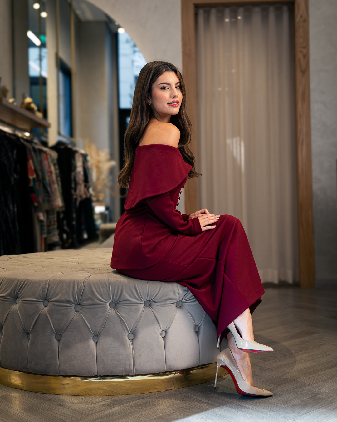 Burgundy Belle Set