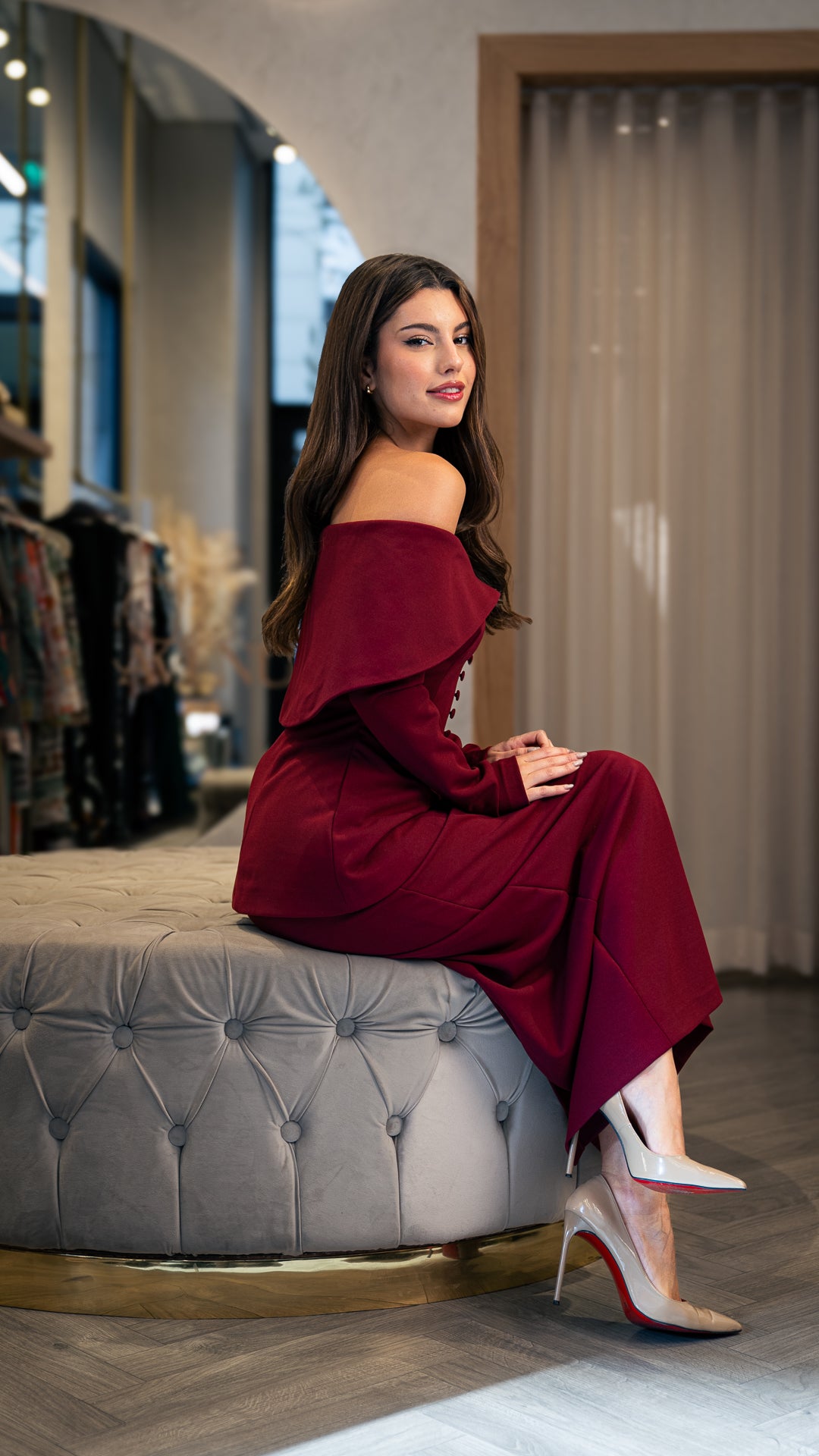 Burgundy Belle Set