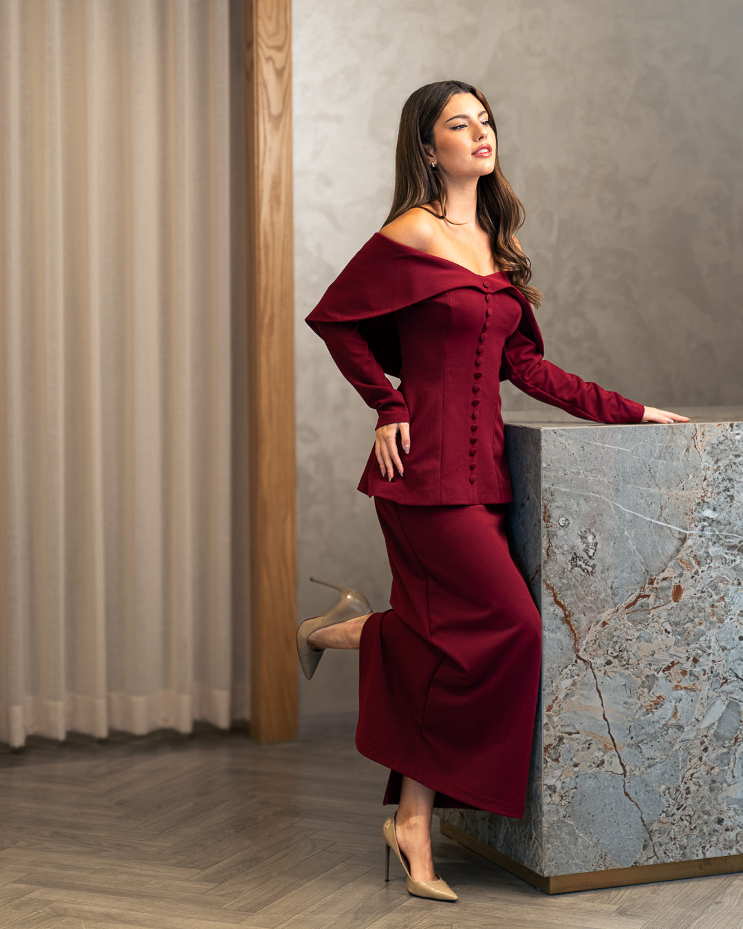 Burgundy Belle Set