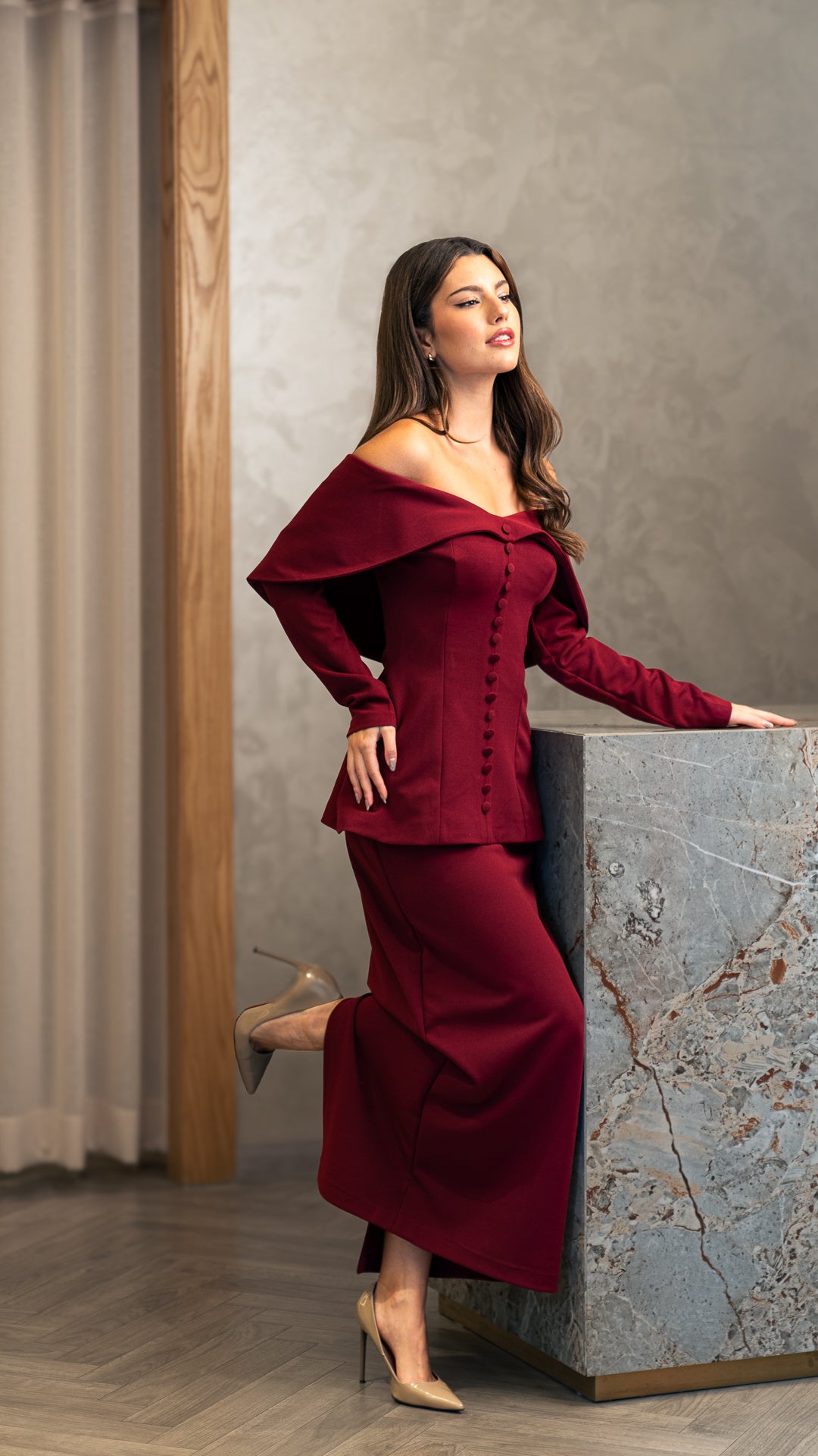 Burgundy Belle Set