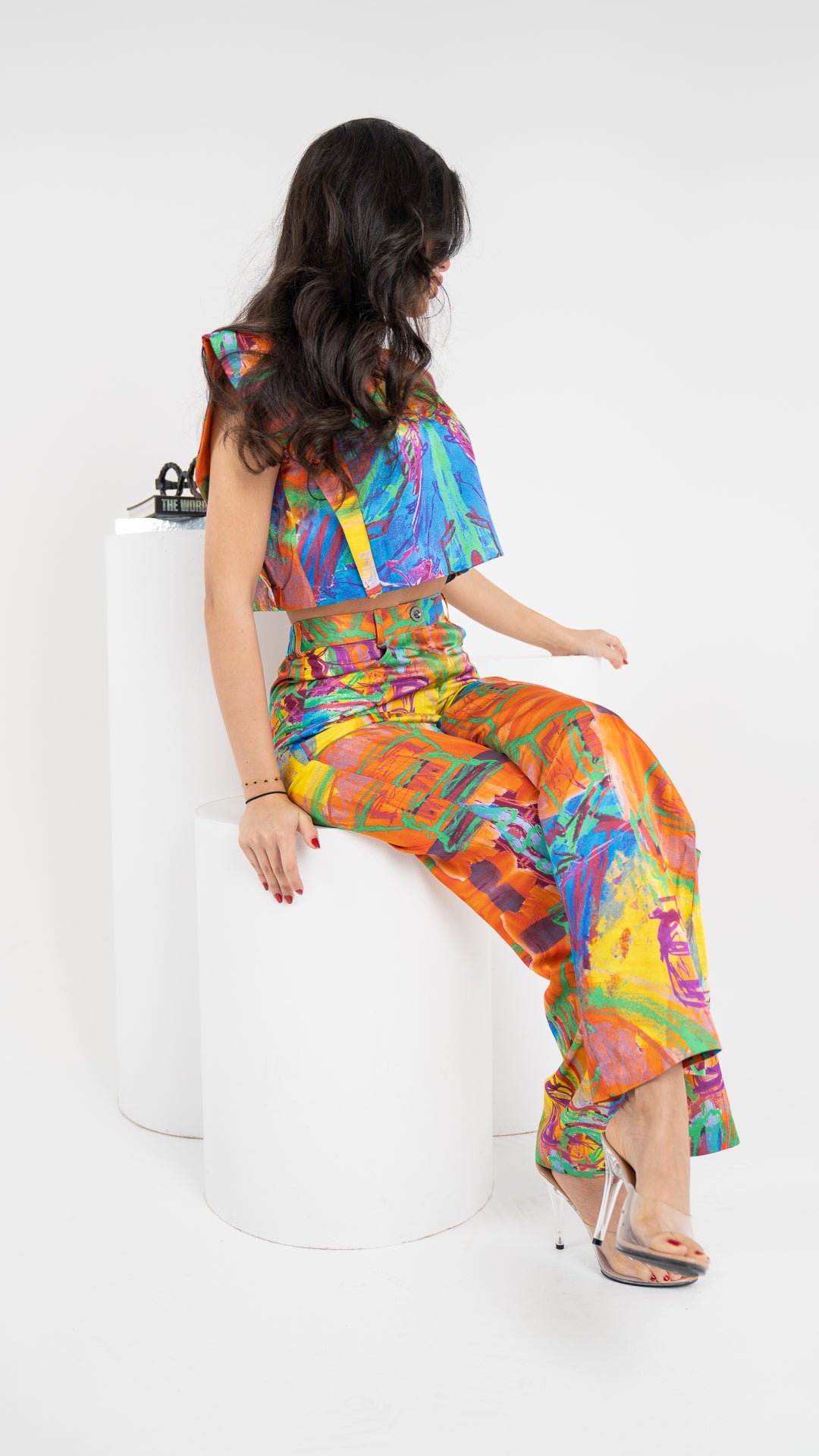 Mural Flared Trouser (SET) بنطرون