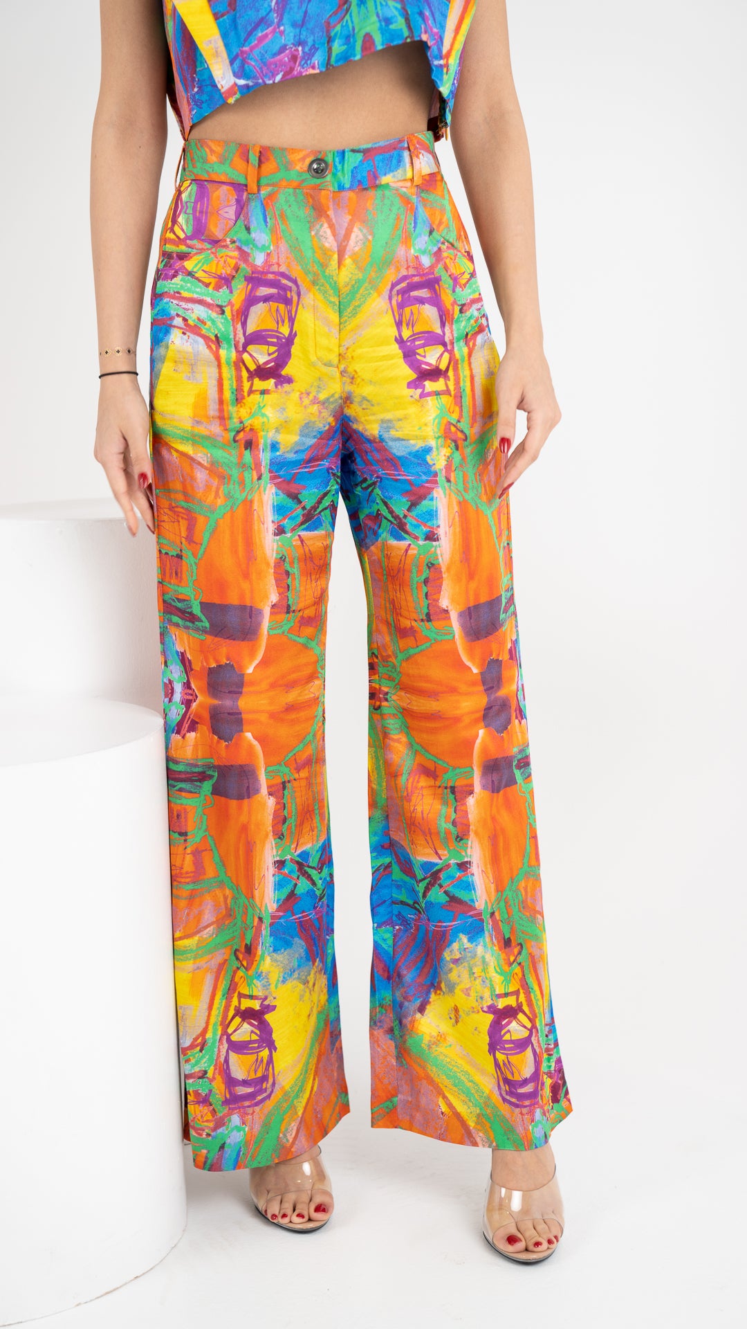 Mural Flared Trouser (SET) بنطرون