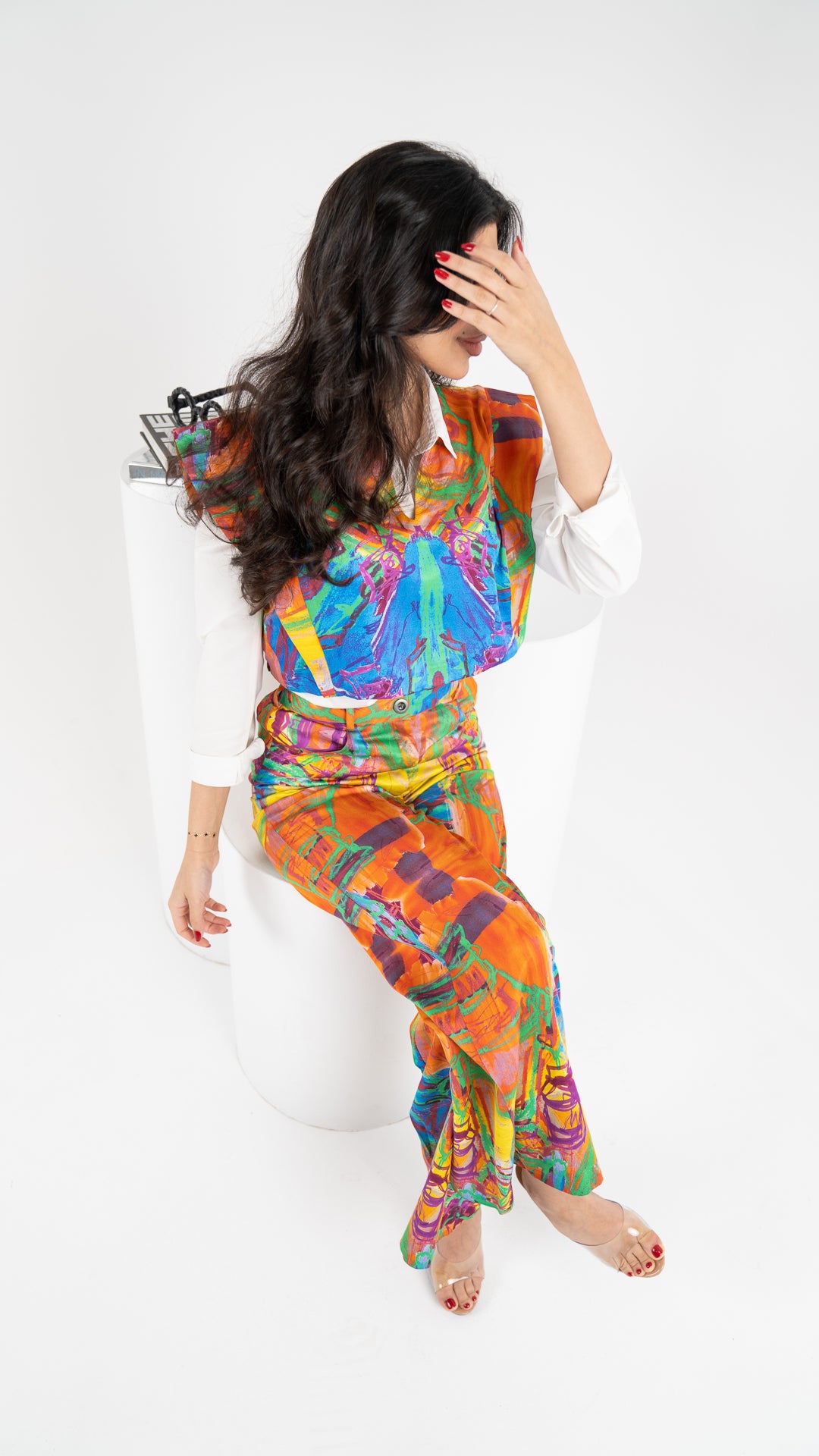 Mural Flared Trouser (SET) بنطرون