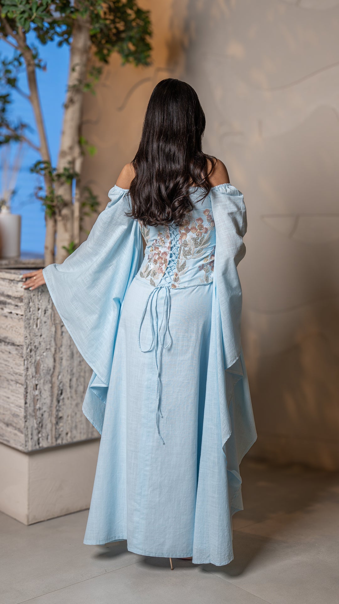 Sky in Blue دراعه