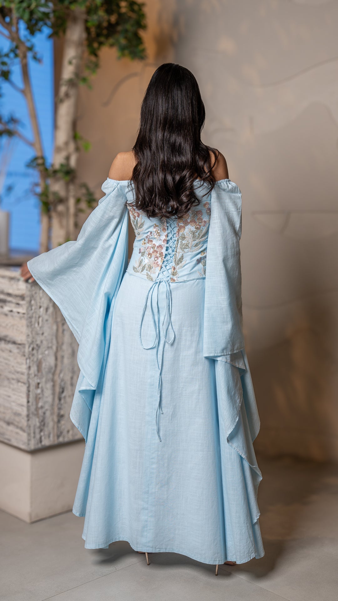 Sky in Blue دراعه