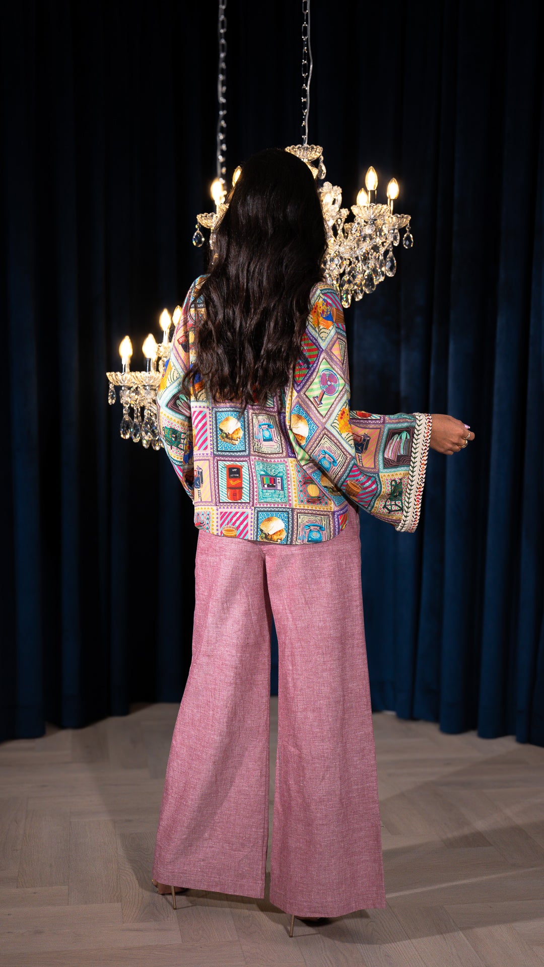 Cape Cubes Shirt (set ) توب