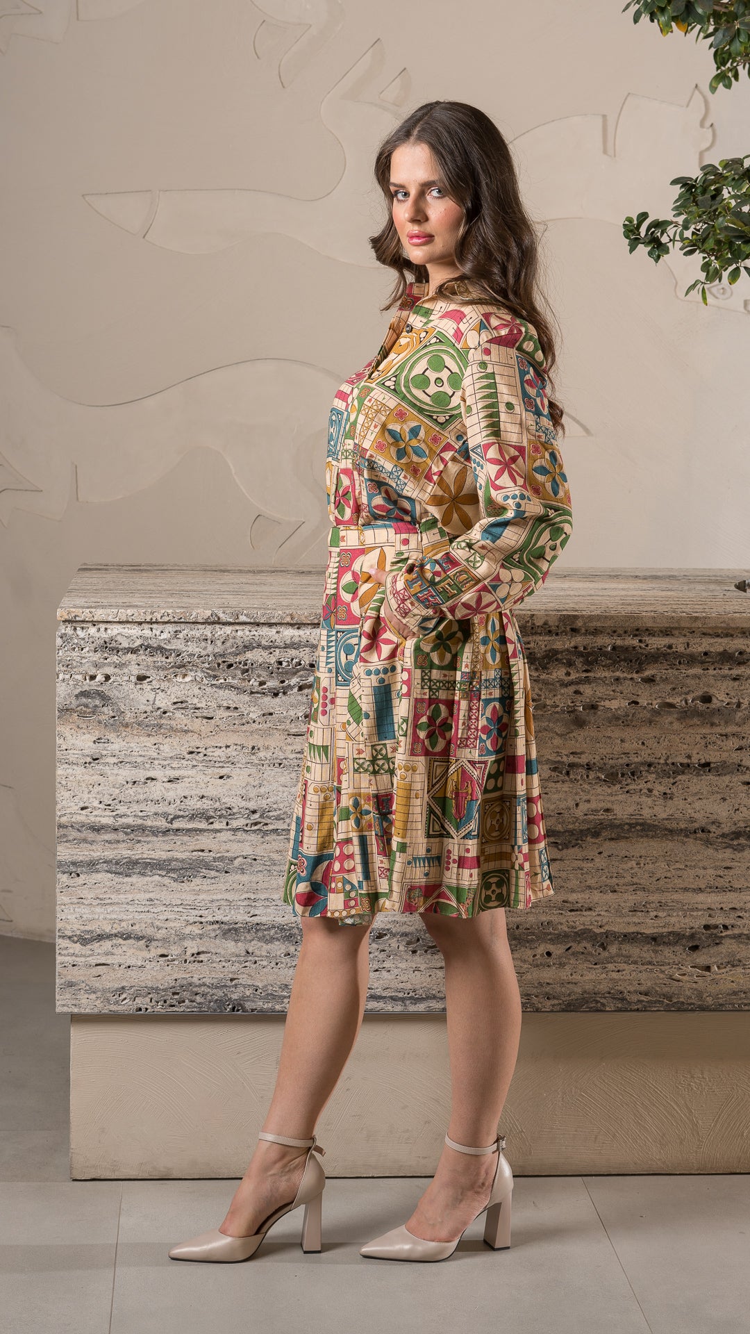 Brandy Pleated Skirt