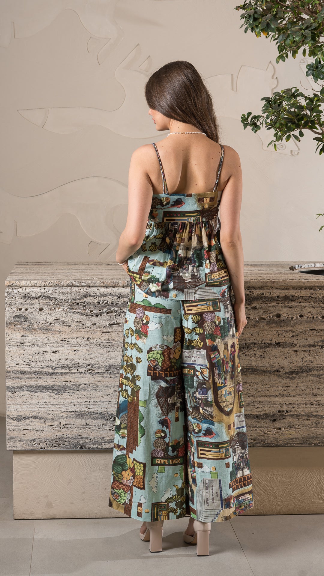 Village Pleated Pants