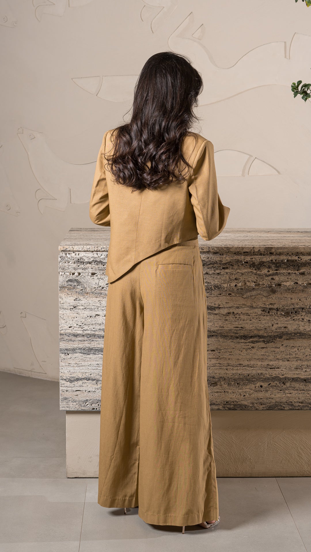 Golden Royal Pleated trouser