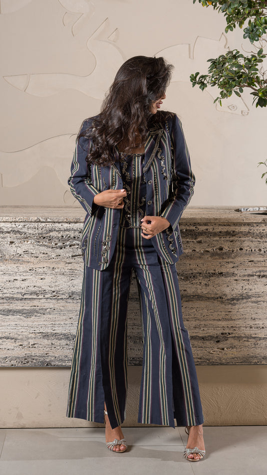 Navy Road EMB Blazer