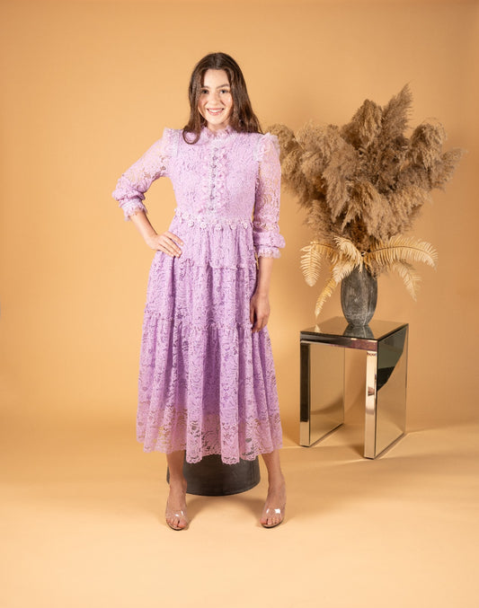 Lilac Lavender Dress