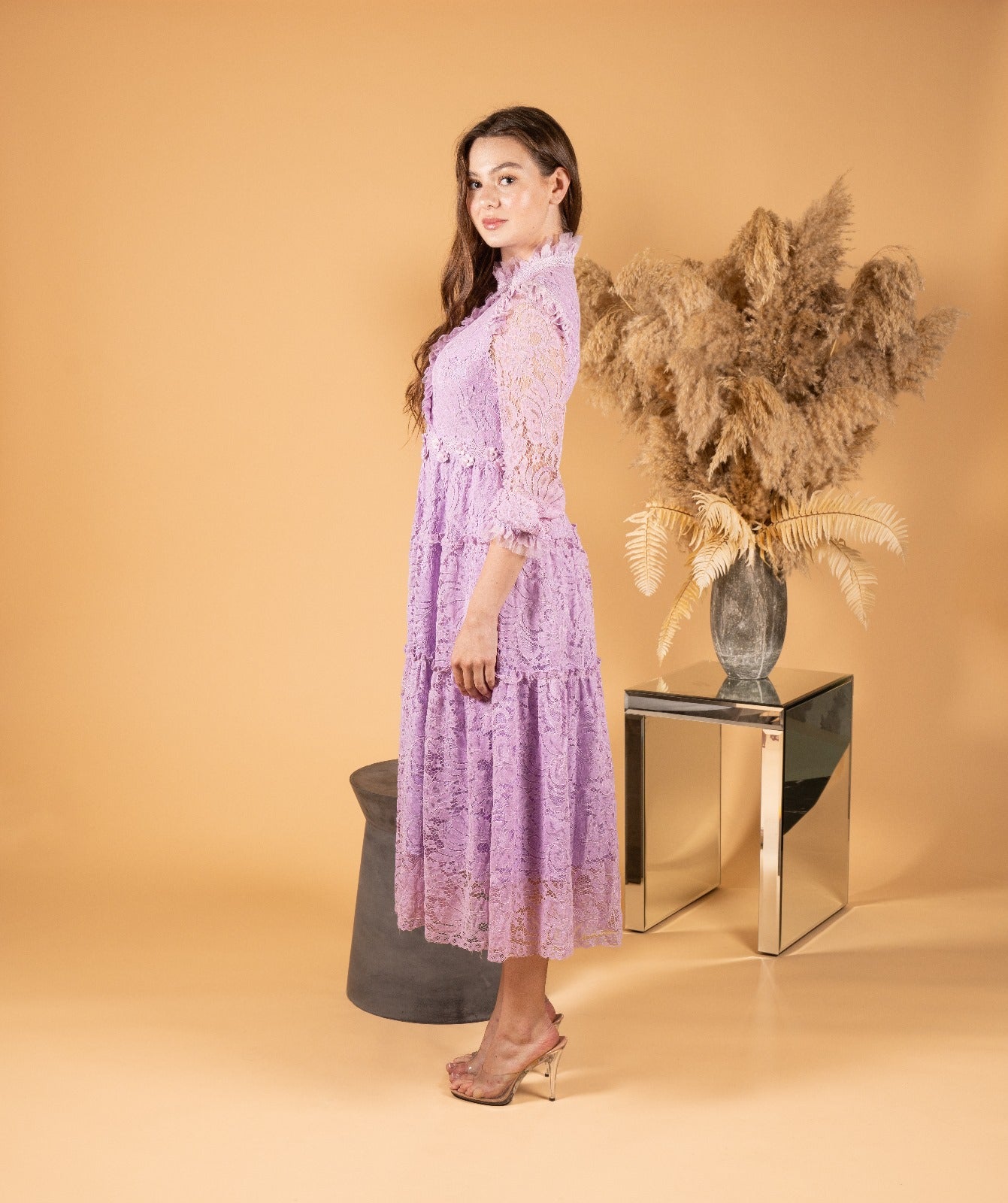 Lilac Lavender Dress نفانيف