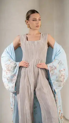 Embroidered Rosa Glauca