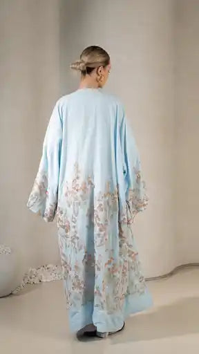 Embroidered Rosa Glauca