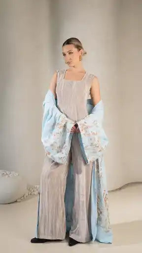 Embroidered Rosa Glauca