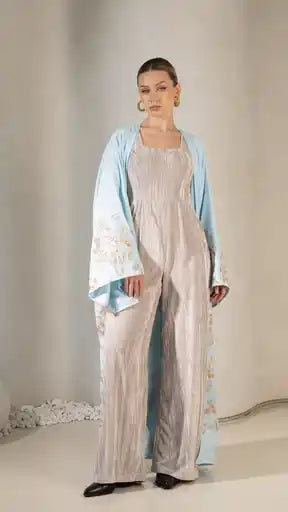 Embroidered Rosa Glauca