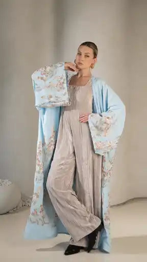 Embroidered Rosa Glauca