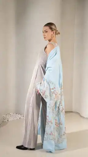 Embroidered Rosa Glauca