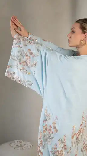 Embroidered Rosa Glauca